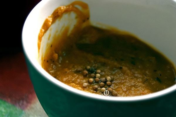 Овощной смузи с кориандром