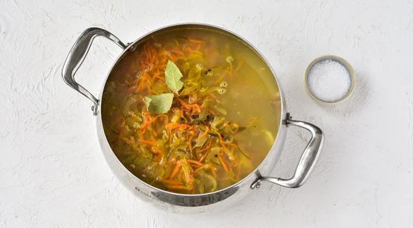 Рассольник Ленинградский с перловкой